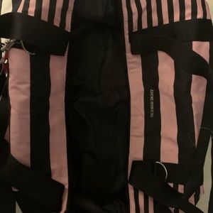 Victoria’s Secret Striped Weekender Bag